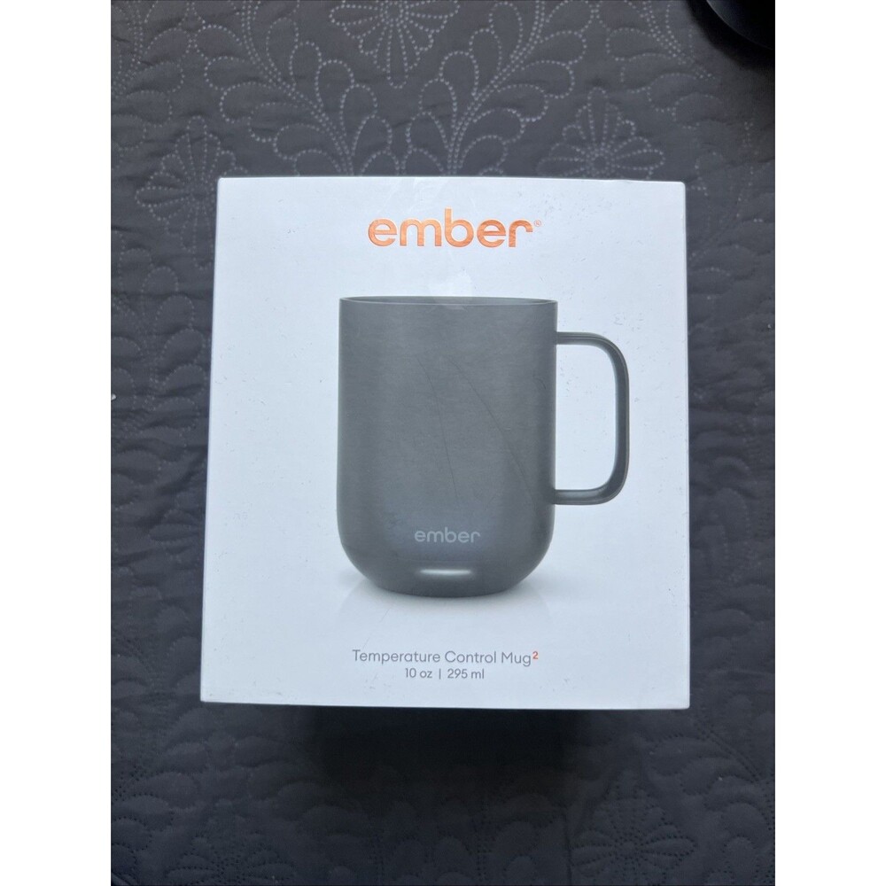 Ember 10 oz. Temperature Control Smart Mug 2 - Black OPEN BOX NEVER USED Gifting